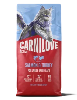 Active Cat Laks & Kalkun for voksne hunder av store raser 6 kg