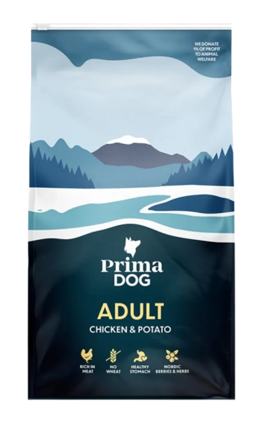Adult All Breed kylling og potet 10 kg