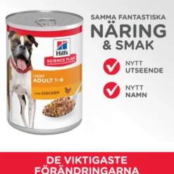 Adult Light Chicken Can - Wet Dog Food 370 g