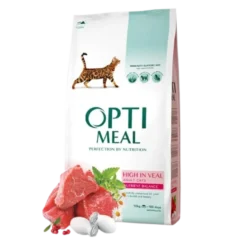 Adult & Senior Healthy Skin & Coat Veal Tørrfôr Til Katt 10 kg