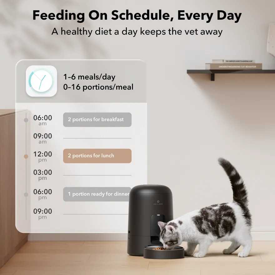 Air Automatic Feeder, svart