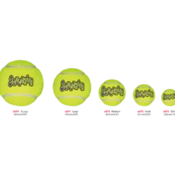 Air Dog Squeakers Ball leketøy gul XSmall