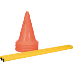 Aktivitetshindringer for hund, sett Oransje 3-hinder 78 cm