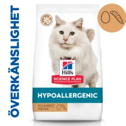 Allergivennlig kattemat for voksne med egg- og insektprotein 7 kg