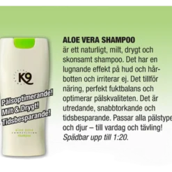 Aloe Vera-sjampo Mild & Økonomisk 100 ml