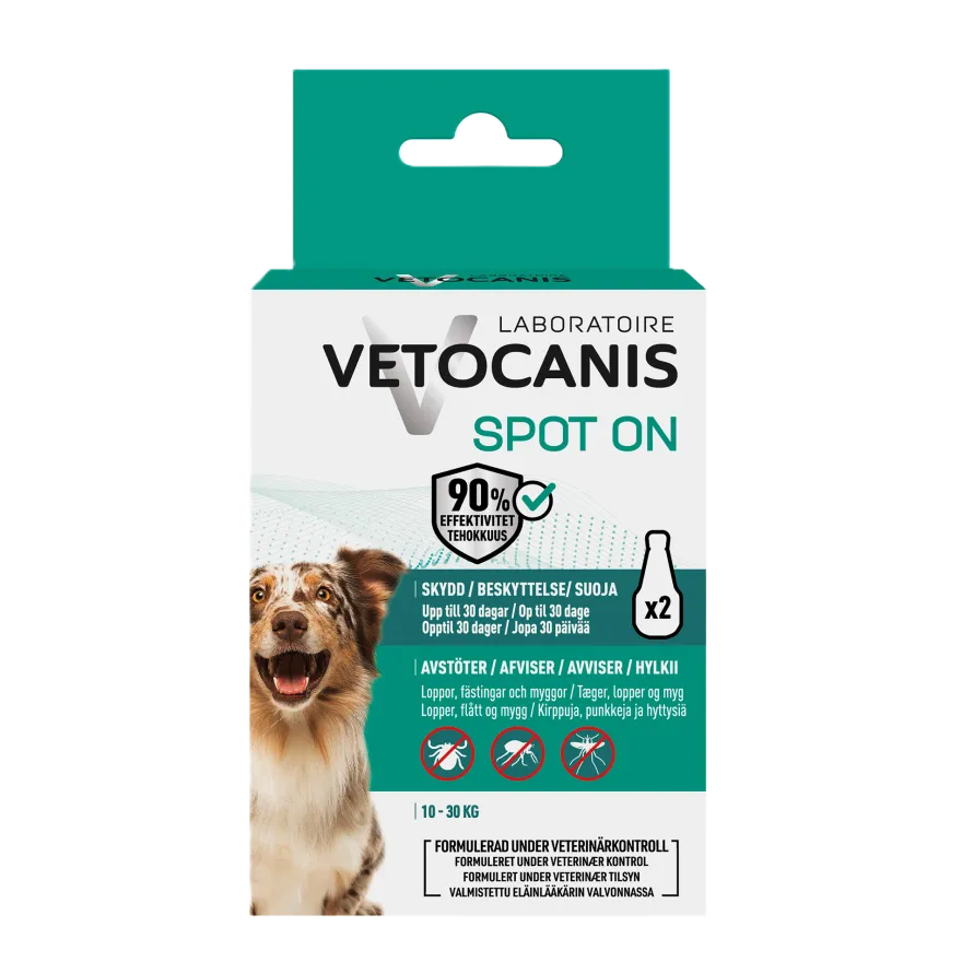 Anti-parasit Spot on Hund M, 2 x 3 ml