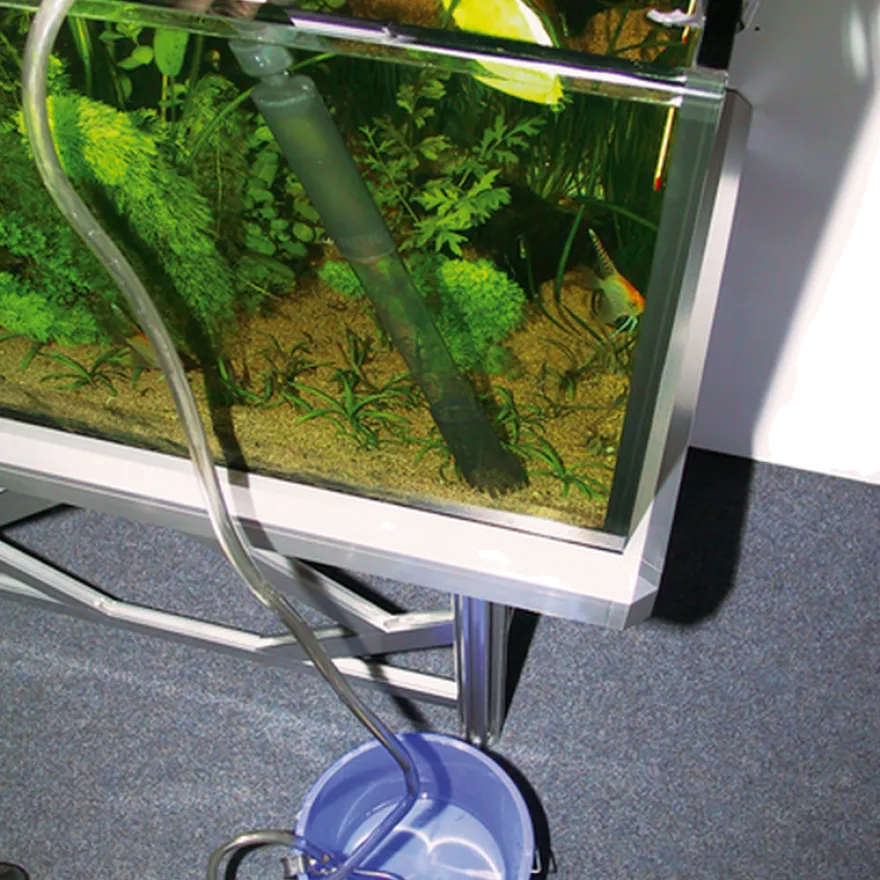 AquaEx Set Gravel Cleaner for Aquariums Transparent 1 st