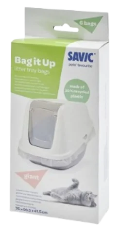 Bag it Up søppelposer gjennomsiktige Giant