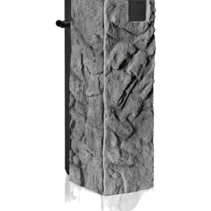 Bakgrunnsfilterdeksel i granittgrått 55,5 x 18,6 cm