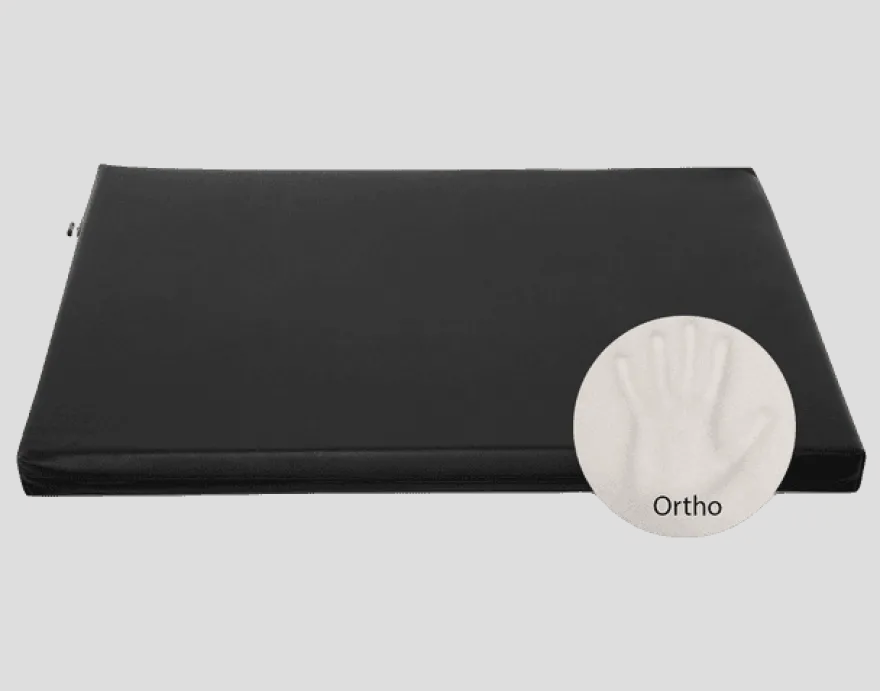 Biabed Madrass Ortho Svart 50 x 60 x 5 cm