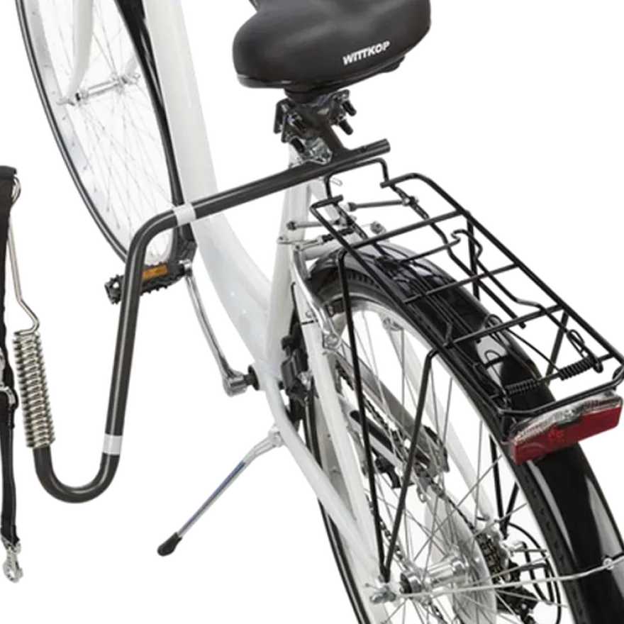 Biker-sett U-formet grå M-XL