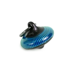 Blinkende LED UFO, 5x6,5cm, Blå