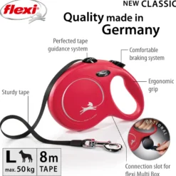 Bånd New Classic Band Red Medium, 5 m, maks. 25 kg