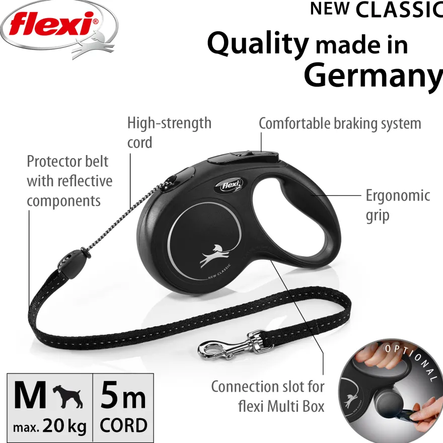 Bånd New Classic Lina Black X-Small, 3 m, maks 8 kg