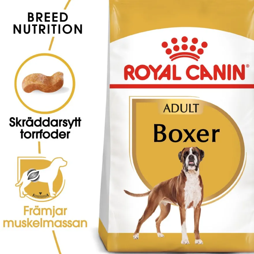 Boxer Adult tørrfôr for hunder 12 kg