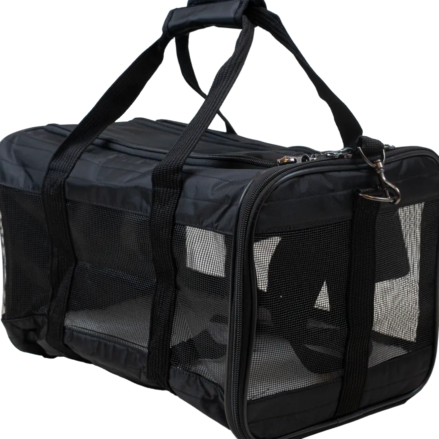 Bæreveske Airline Super, S, 38x25,5x22cm, Svart