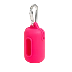 Bæsjeposeholder Sillen, 9x5cm, Rosa