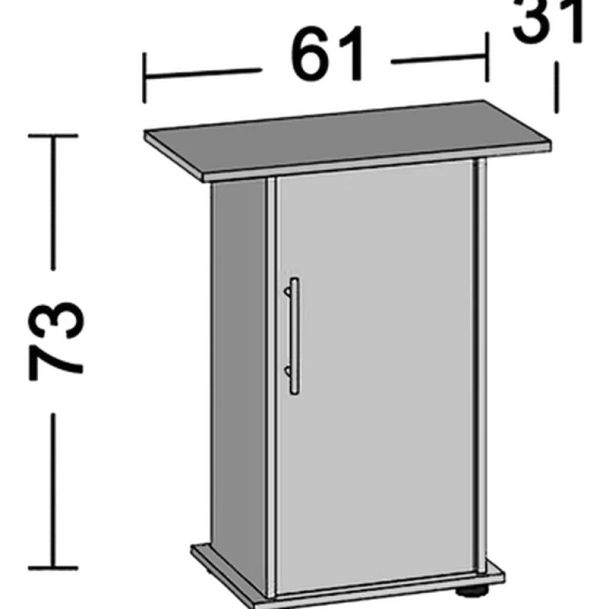 Cabinet 60/70 SB Black 60 x 30 x 73 cm