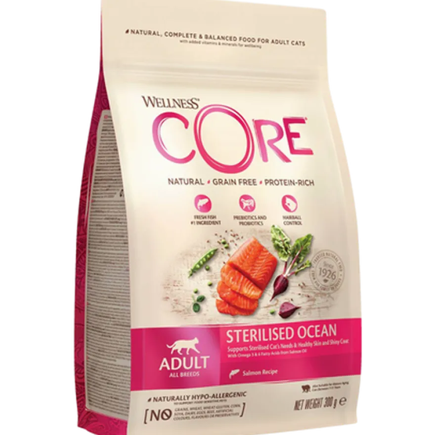 Cat Adult Sterilised Grain Free Salmon Dry Dry 4 kg
