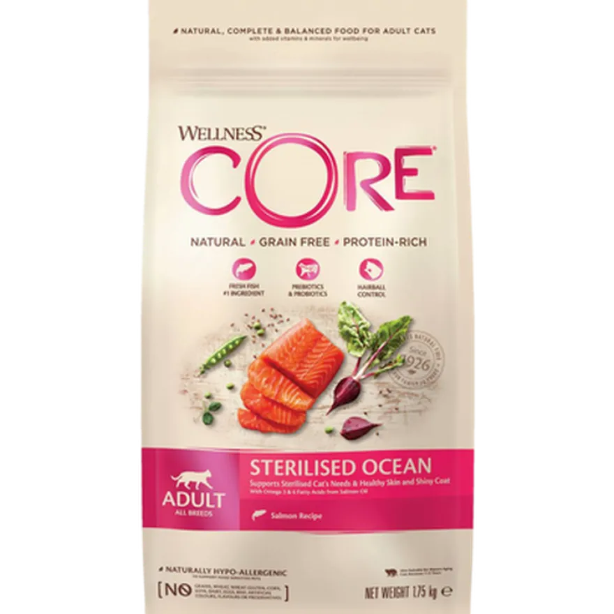 Cat Adult Sterilised Grain Free Salmon Dry Dry 4 kg