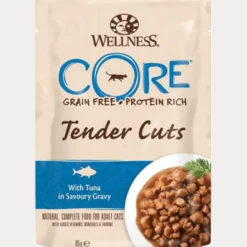 Cat Adult Tender Cuts Tunfisk i velsmakende saus våt 85g