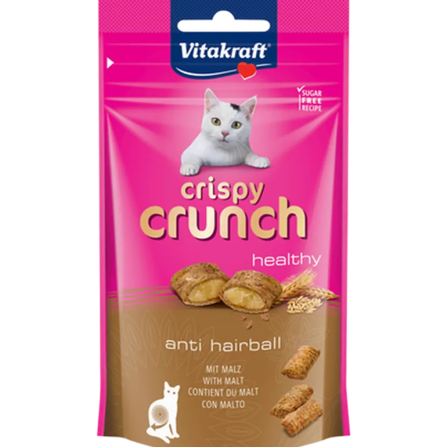 Cat Crispy Crunch Malt 60 g x 8 stk.