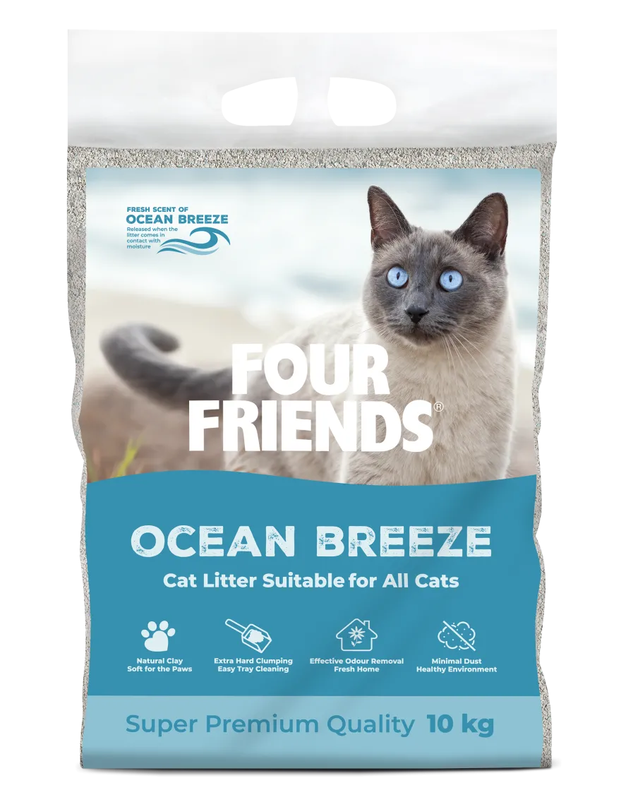 Cat Litter Ocean Breeze 10 kg - Sjøbris