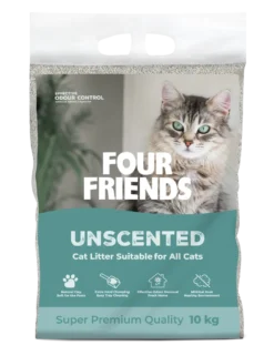 Cat Litter Unscented 10 kg - Uparfymert
