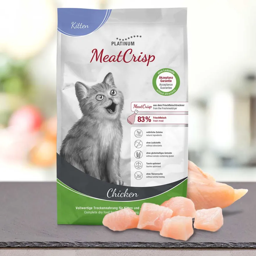 Cat MeatCrisp Kitten Chicken 1,5 kg