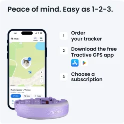 CAT 6 Mini GPS Lavendel