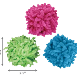Cat Moppy Ball 6 cm, blandede farger