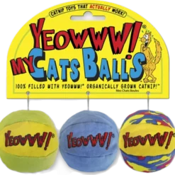 Catnip katteleketøy My Cats Balls Mix 3-pakning 5cm