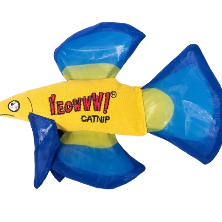 Catnip Mo Betta Fish Blue 16,5 x 12,7 x 2,5 cm