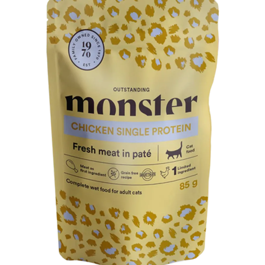 Cat Pouches Adult Kylling 85 g x 8 stk - porsjonsposer