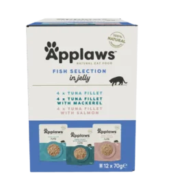 Cat Pouches Fish Selection i gelé 12x70 g