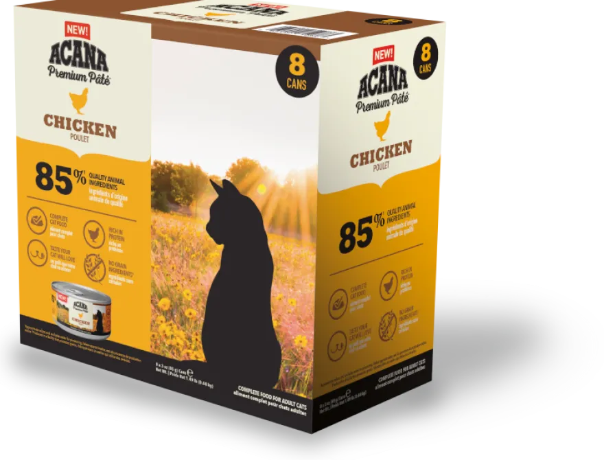 Cat Premium paté Chicken 85 g x 8-pk.