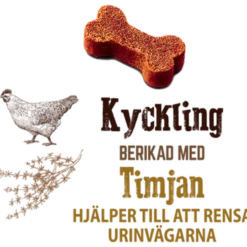 Cat Semi Moist Snack Chicken & Thyme 50 g x 10 stk.