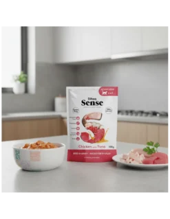 Cat Sense Bites Chicken With Tuna 100 g