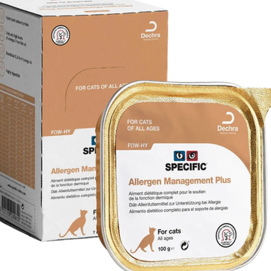Cats FOW-HY Allergy Management Plus 100 g x 7 stk.