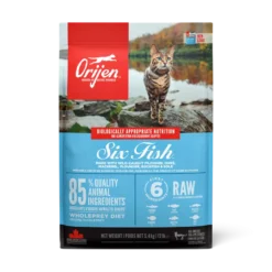 Cat Six Fish Grain Free - tørrfôr til katter 5,4 kg