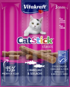 CatSticks Mini Cod/Tuna 3x6g, 20 stk.