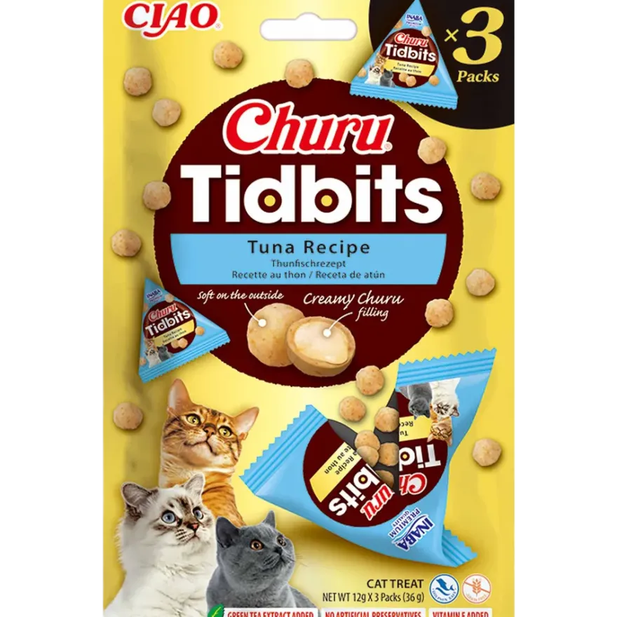 Cat Tidbits Tuna 12 g x 3-pack