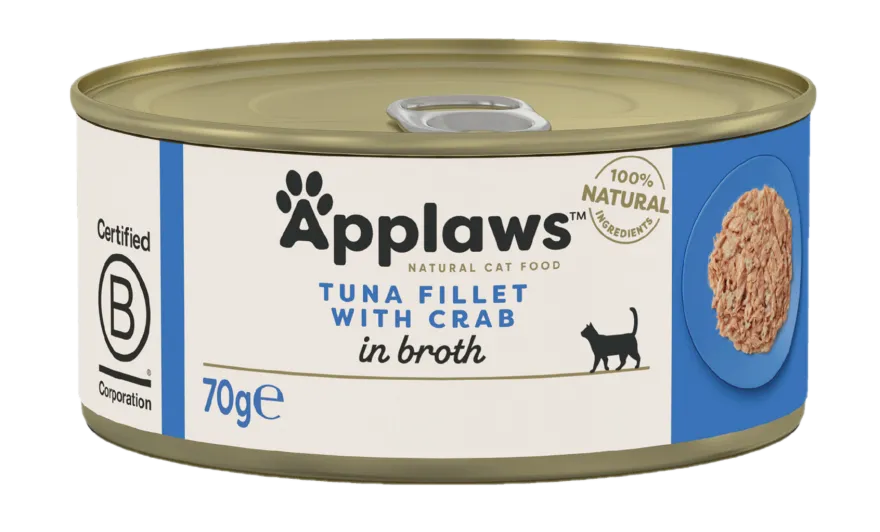 Cat Tin Tunfisk og krabbe 70 g