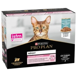Cat Wet Delicate Digestion med havfisk i saus 85 g x 10 stk.