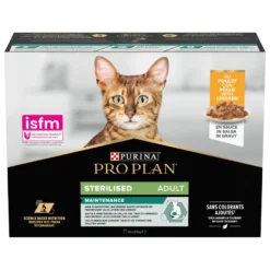Cat Wet Sterilised med kylling i saus Maintenance 85 g x 10 stk.