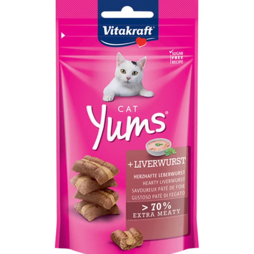 Cat-Yums med leverpølse 9 x 40 g