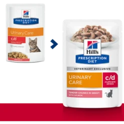 c/d Urinary Stress Salmon Pouch 12x85g