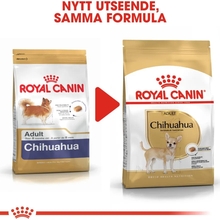 Chihuahua Adult tørrfôr for hunder 1,5 kg