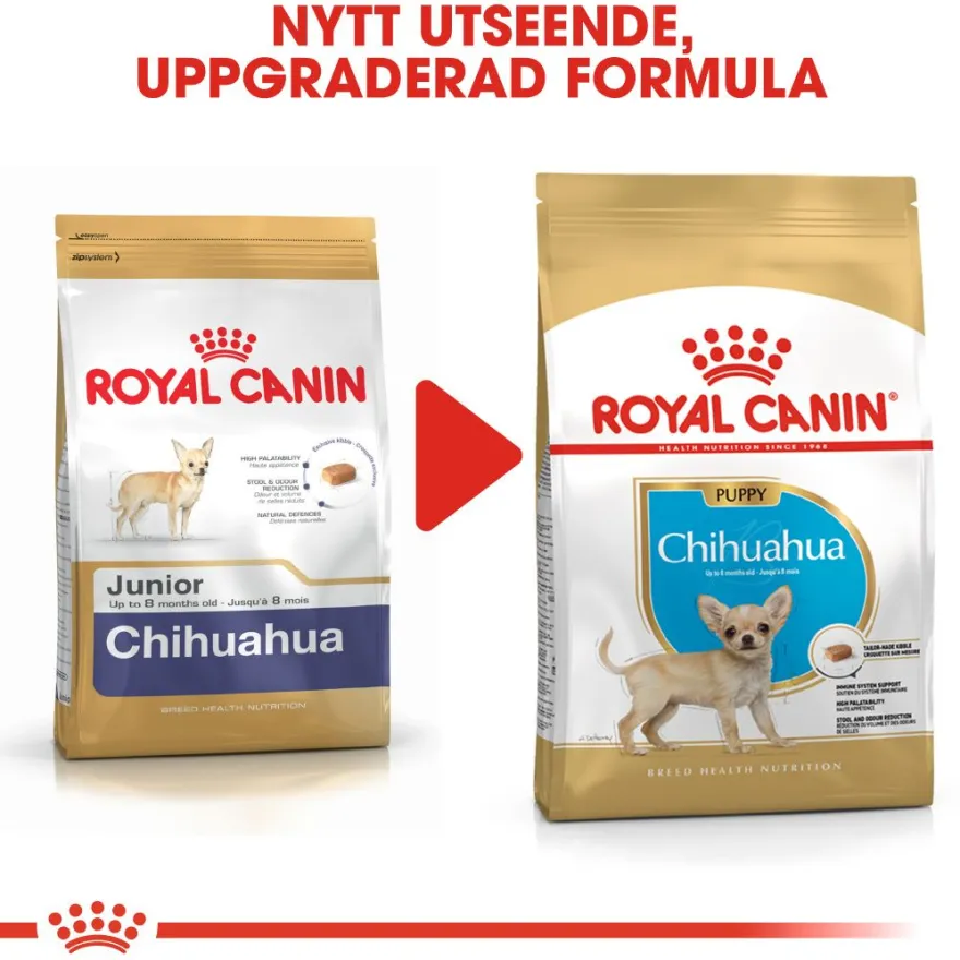 Chihuahua Puppy tørrfôr for valper 1,5 kg