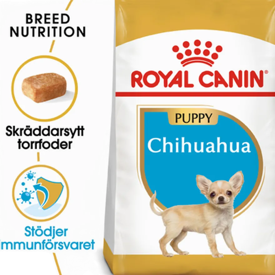 Chihuahua Puppy tørrfôr for valper 1,5 kg